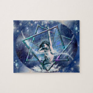Fairy Star Septagram Jigsaw Puzzle