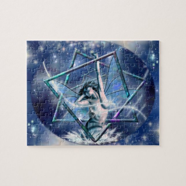 Fairy Star Septagram Jigsaw Puzzle (Horizontal)