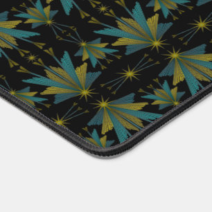Fairy Stars Black Desk Mat
