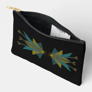 Fairy Stars Black Small Pouch