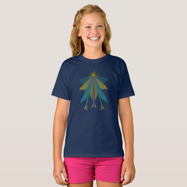 Fairy Stars Kids T-Shirt (Front Full)