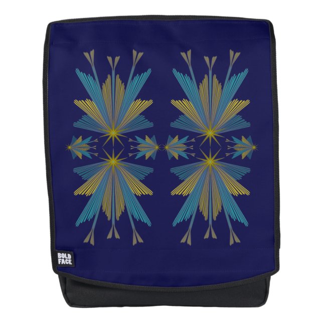 Fairy Stars Navy Backpack (Front)
