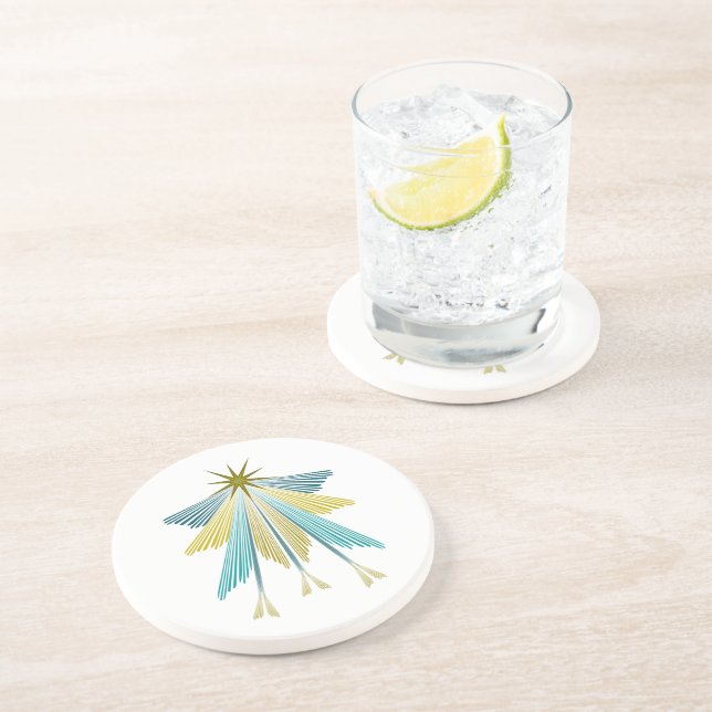 Fairy Stars Sandstone Coaster (Side)