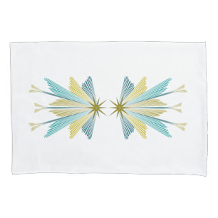 Fairy Stars White Standard Pillowcases