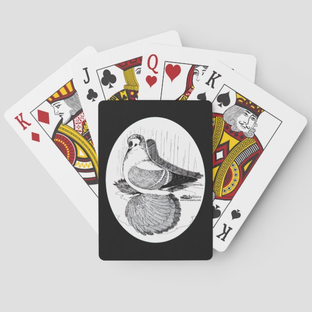 Fairy Swallow 1978 Playing Cards (Back)