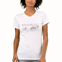 Fairy T shirt- All those who wander are not lost-