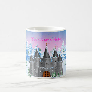 fairy-tail castle Winter Coffee Mug