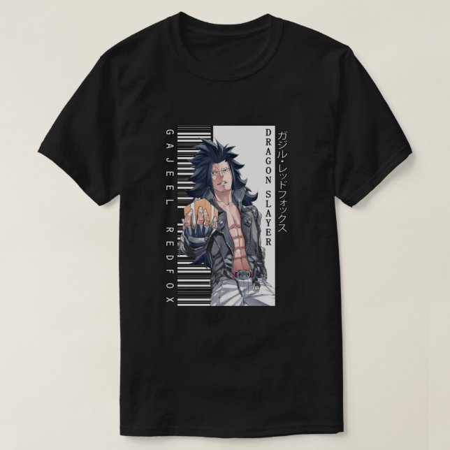 Fairy Tail - Gajeel Redfox 1 T-Shirt (Design Front)