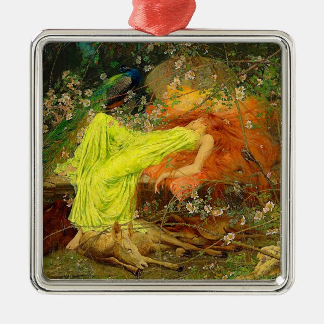 Fairy Tale Arthur Wardle Metal Ornament (Front)