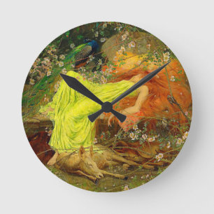 Fairy Tale Arthur Wardle Round Clock