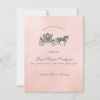 Fairy Tale Carriage Wedding Reception Information