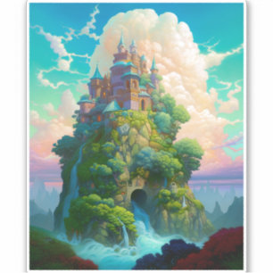 Fairy Tale Castle Fantasy Art