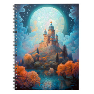Fairy Tale Castle Fantasy Art Notebook