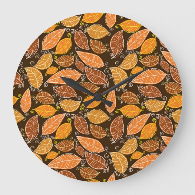 Fairy-tale Castle, Modern Oil Landscape. Large Clock (Front)