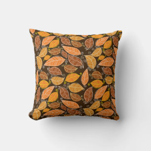 Fairy-tale Castle, Modern Oil Landscape. Throw Pillow