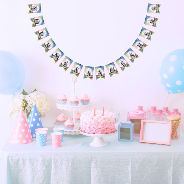 Fairy Tale Castle Party Bunting Flags (Creator Uploaded)