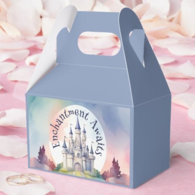 Fairy Tale Castle Party Favor Box (Creator Uploaded)