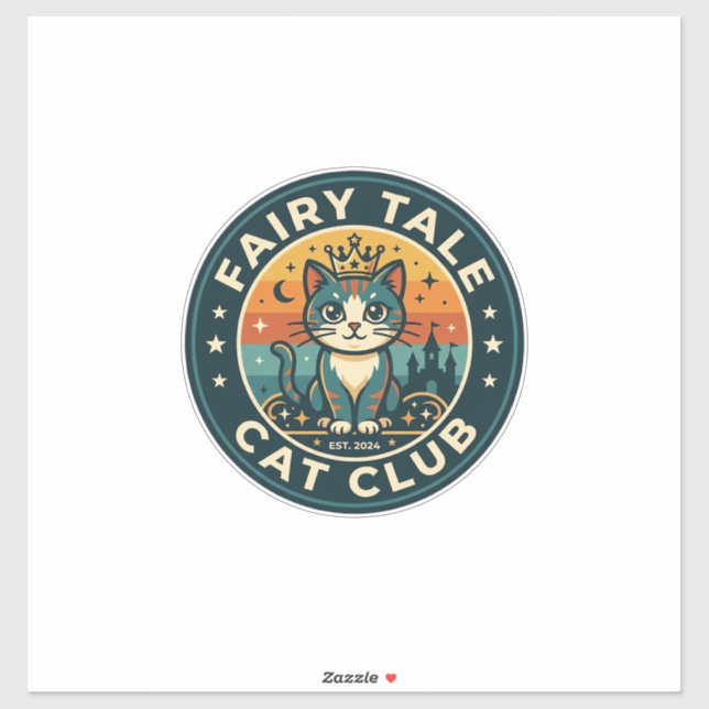 Fairy Tale Cat Cute Kitty Design - Fairy Tale Cat  (Sheet)