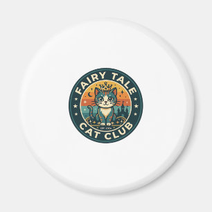 Fairy Tale Cat Cute Kitty Design - Fairy Tale Cat  Magnet