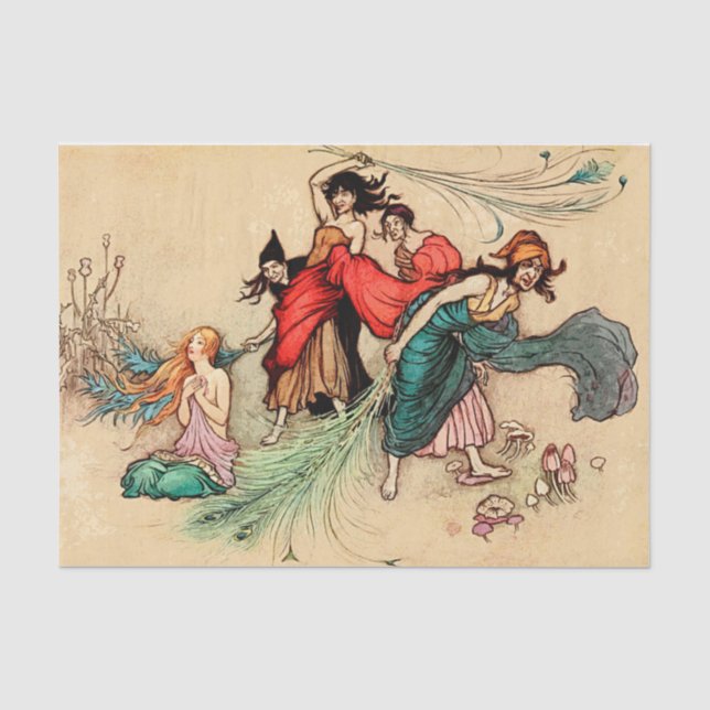 Fairy Tale Cinderella Tissue Paper (Front)