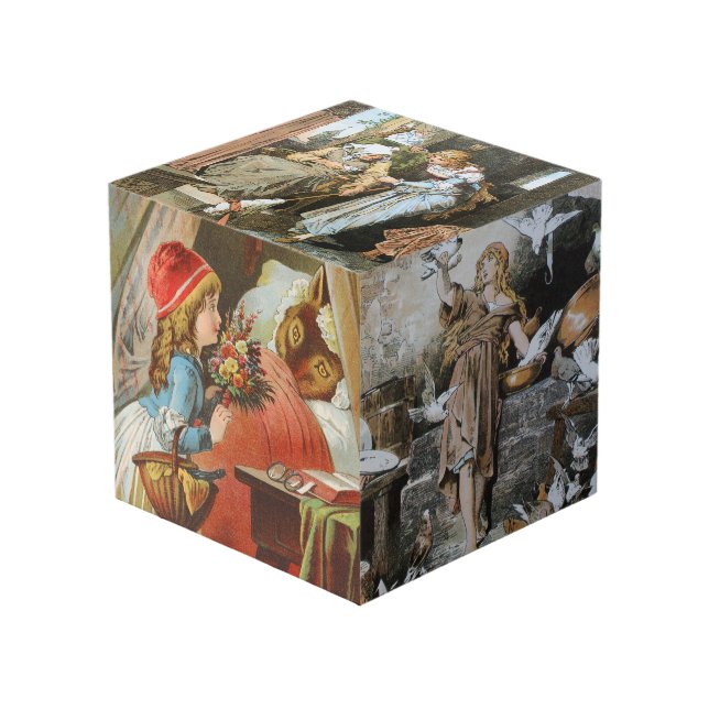 Fairy tale cube - Fairy tale dice - Brothers Grimm (Front Angled)