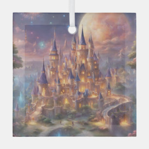 Fairy Tale Dreams Glass Ornament