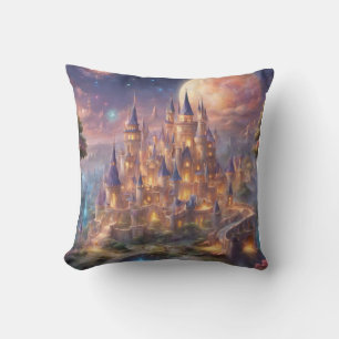 Fairy Tale Dreams Throw Pillow
