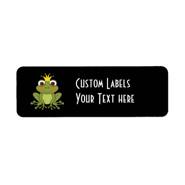 Fairy Tale Frog Prince with Crown (Front)
