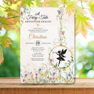 Fairy-Tale Garden Birthday Invitation