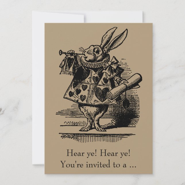 Fairy Tale Genre Reveillez Baby shower Invitation (Devant)