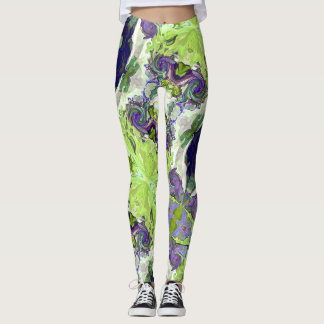 Fairy Tale Hearts Lemon Leggings