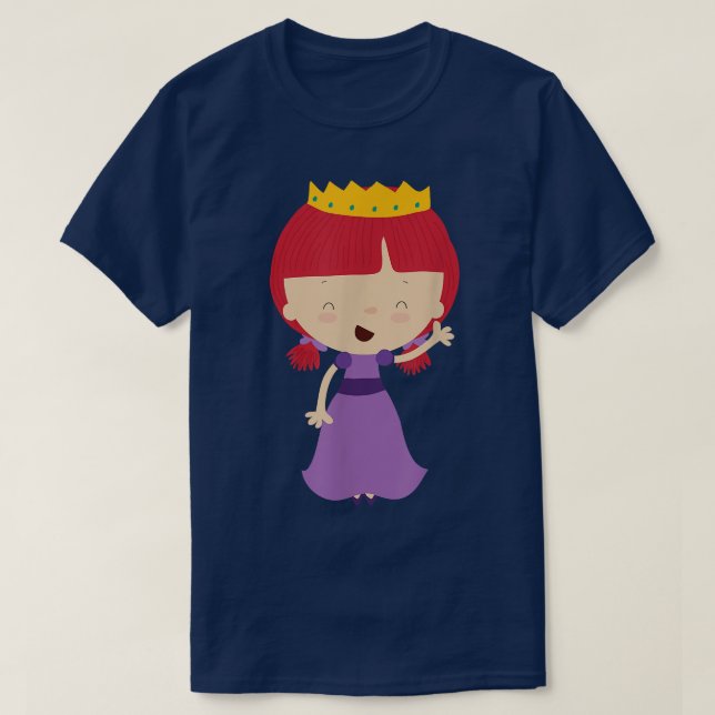 Fairy Tale Kingdom by Eggroll Games Princess Abbie T-Shirt (Design Front)