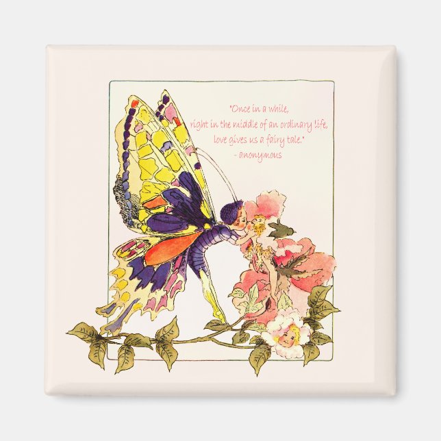 Fairy Tale Kiss Magnet (Front)