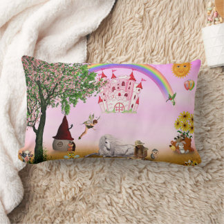 Fairy tale lumbar pillow