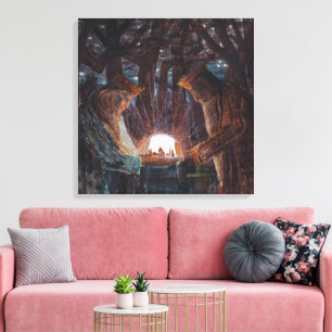 Fairy Tale of Kings Mikalojus Ciurlionis Canvas Print