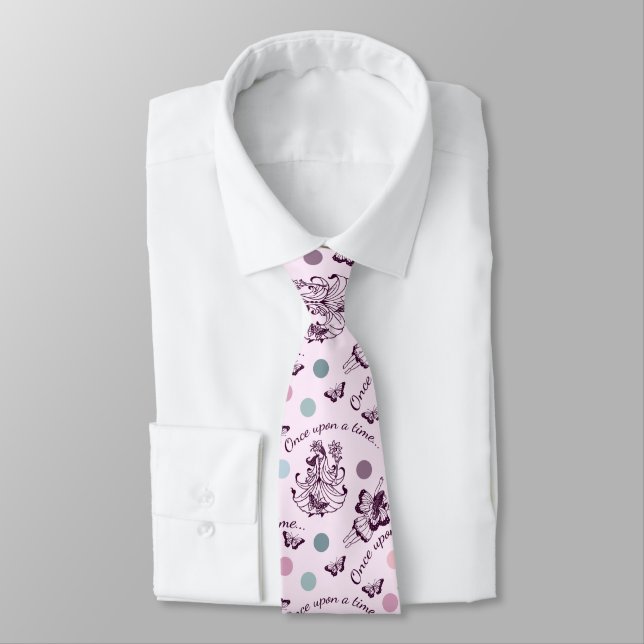 Fairy Tale Once Upon a Time with Butterflies Tie (Tied)