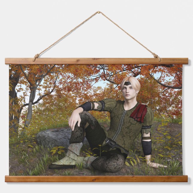 Fairy Tale Prince Hanging Tapestry (Front)