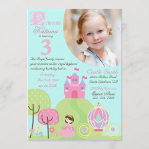 Fairy Tale Princess Troisième Invitation