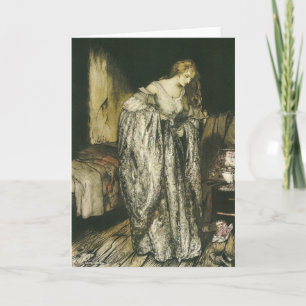 Fairy Tale Sparkle Dress by Arthur Rackham Card