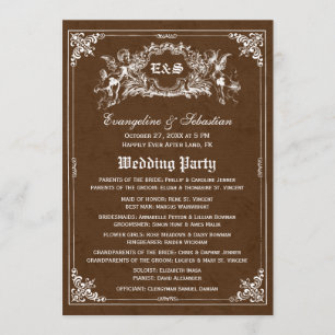 Fairy Tale Storybook Programmes de mariage