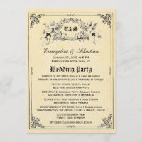 Fairy Tale Storybook Programmes de mariage