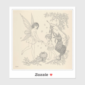 Fairy Tale–Themed Black and White Painting Images