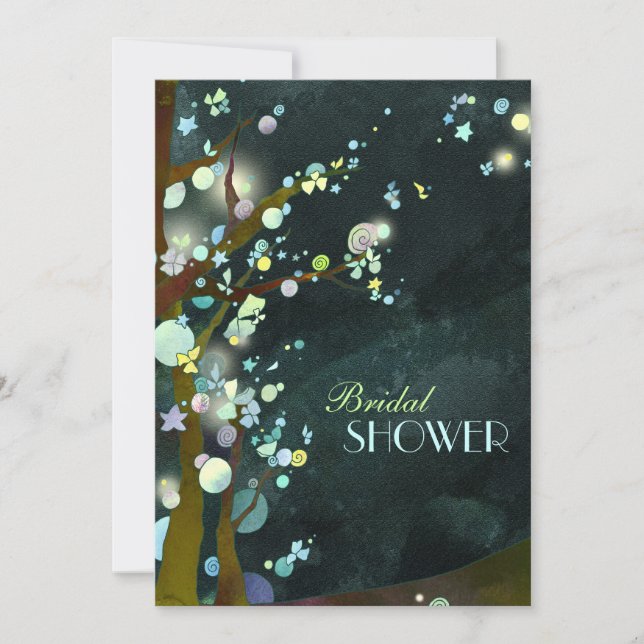 Fairy Tale Tree Bridal Shower Invitation (Front)