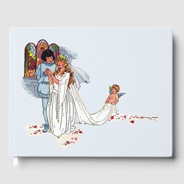 fairy tale wedding guest book (Front)
