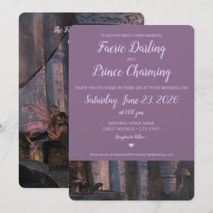 Fairy Tale Wedding Invitation