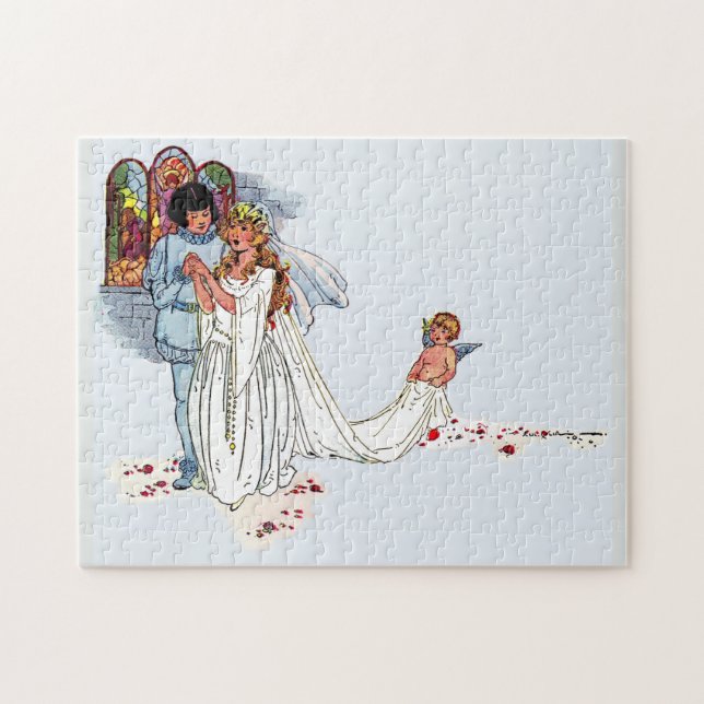 fairy tale wedding jigsaw puzzle (Horizontal)
