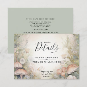 Fairy Tale Woodland Fairycore Romance Enclosure Card