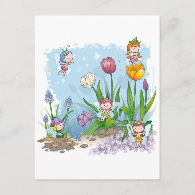 Fairy tale world 3 postcard (Front)