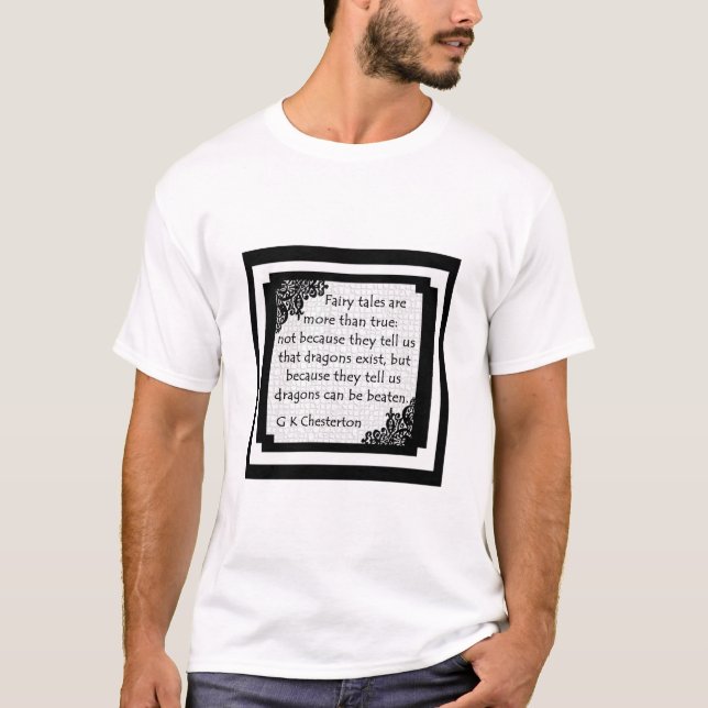 Fairy Tales Are... Men's Shirt (Front)