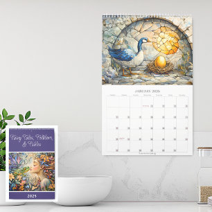 Fairy Tales, Folklore, and Fables Calendar